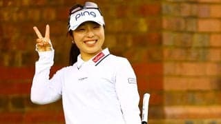 佐久間朱莉はネリー・コルダの練習ラウンドに飛び込む「ホントは山下美夢有ちゃんとも…」