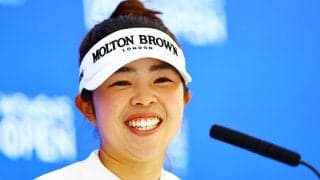 「すごくバンカーが多い」 山下美夢有は連覇へ海風も警戒／公式記者会見