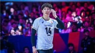 【バレー】日本男子、中国に第１セットを２３-２５で落とす　完全アウェーの大歓声響く…中国で決勝Ｔ初戦