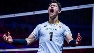 【バレー】日本男子　２大会ぶりメダルへ王手！中国に３－１逆転勝利で４強