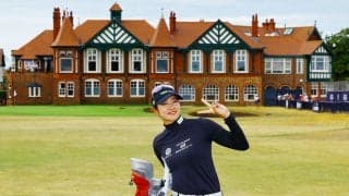 上がり2連続ダボだった5年前 原英莉花は今週も“苦手”リンクスに挑戦