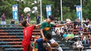 【高校サッカー】静岡学園が初優勝に王手　ＦＷ坂本健悟が２戦連発で１５年ぶり決勝進出　大津を１-０完封…全国総体準決勝