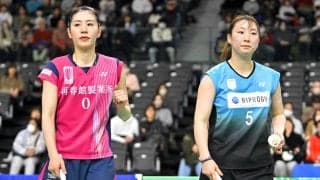 バドミントン「シダガシ」志田千陽と五十嵐有紗がペア解消を発表「競技に対する考え方や今後の方向性を踏まえ決断」ロス五輪目指し昨年８月の世界選手権後に結成も　日本代表も辞退