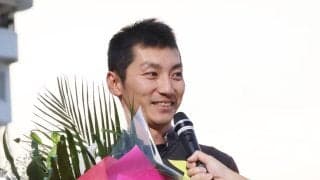 【兵庫競馬】８月１日付で調教師となる山田雄大騎手が引退式　「ワンチームとしてみんなで強い馬を作る厩舎を」