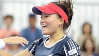 二宮真琴　女子ダブルスで約１年ぶりのツアー決勝に進出　通算１０度目のタイトルに王手