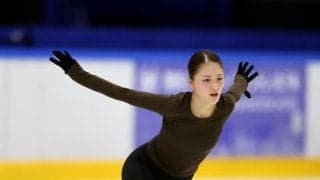 フィギュアスケート全日本ジュニア合宿が公開　上薗恋奈はジュニアグランプリ４位以内へ表現力磨く