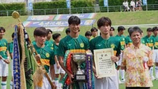 【高校サッカー】静岡学園が初優勝　厳しい試合を乗り越え、川口修監督は「勝ち切ったことを評価したい」