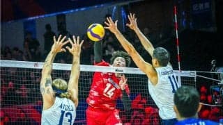 【バレー】石川祐希主将、高橋藍、西田有志ら先発　勝てば初優勝に王手をかける米国戦