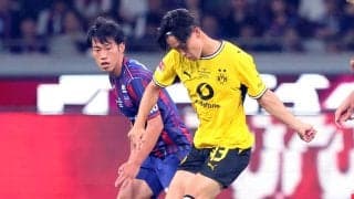 ＦＣ東京、ドルトムントに０-１で敗北　ベリンガム弟、Ｗ杯出場のドイツ代表トリオら先発の豪華メンバーに無得点