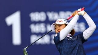 【速報】古江彩佳が65で優勝戦線に急浮上 「全英」日本勢最少スコアタイ
