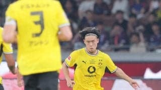 ドルトムント１８歳山本天翔「１０点中５、４点」と厳しめ自己評価も「この経験はプラスになる」今夏Ｇ大阪から加入　日本ツアー２試合出場
