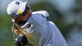 【全英女子オープン】３打差２位の桑木志帆「がんがんにいきたい」渋野らに続くメジャーＶなるか
