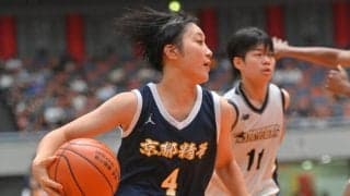 京都精華復活、2年ぶり4回目のインハイ制覇…谷が4本の3ポイントを含む16得点をマーク