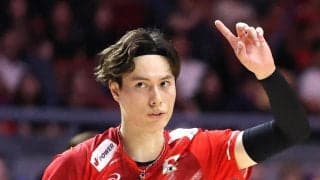 【バレー】２大会ぶりのメダルを目指す日本男子　第１セットは２１-２５で落とす　３位決定戦でスロベニアと対戦中