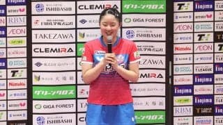 張本美和、18歳がロス五輪へ求めるさらなる進化「強化が絶対に必要」　日本女子エースが国際大会へ「一戦でも多く勝てるように」