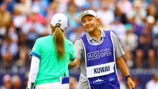 「勝負に出た」桑木志帆の選択 小田亨キャディの14年前のリベンジ大成功