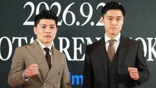【ボクシング】坪井智也「圧倒的に勝って那須川天心へバトンを渡したい」“チーム帝拳”リレーで世界王座獲得誓う…９・２７トヨタアリーナ東京