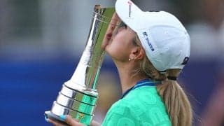 桑木志帆に惜敗ドイツ選手「忘れることのない瞬間」全英女子オープン終盤、執念でPOに持ち込む