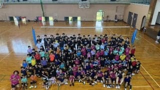 熱く濃密に指導　東京GBが今年も佐世保で小中学生の強化練習会を実施