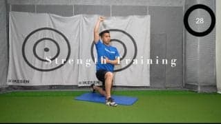 ゴルフスイングを力強くする！ゴルファーのための10分間上半身トレーニング！