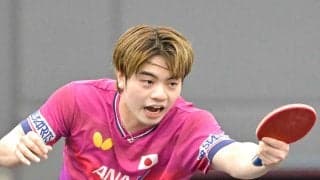 【卓球】宇田幸矢がライバル篠塚大登に２-３で敗れ１回戦で姿消す　アジア選手権代表選考の期限が不透明で「ちょっと振り回されている」　ＷＴＴチャンピオンズ