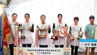  野田学園 インハイ2連覇で4度目V 