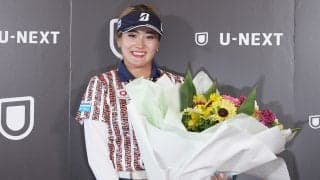 桑木志帆「これからもキラキラできるように」AIG女子オープン優勝帰国記者会見一問一答