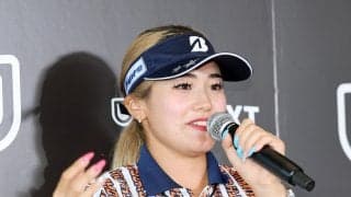 桑木志帆「お手本…お姉ちゃんみたいな存在」全英女子OP優勝帰国会見で渋野日向子への思い語る