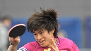 【卓球】戸上隼輔がドイツ選手に２-３でまさかの敗退　１回戦で姿消す　ＷＴＴチャンピオンズ横浜大会