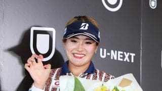 全英女子OP優勝の桑木志帆「アスリートとして目指すところ」28年ロス五輪へ思い　帰国会見