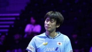卓球　戸上隼輔逆転負け…初戦敗退「戦術が未熟だった」ＷＴＴチャンピオンズ横浜大会
