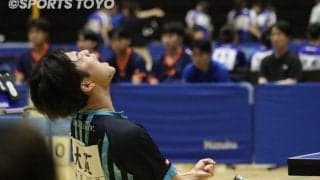 [卓球] 史上最高記録に並ぶベスト１６／ 全日本大学総合卓球選手権大会 （団体の部） 男子