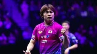 中国勢撃破の松島輝空が語る自信「まったく勝てない選手はいない」　世界3位のサウスポーが日本開催で戴冠狙う【WTTチャンピオンズ横浜2026】