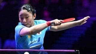 張本美和が逆転勝ちで涙の初戦突破！「ドローが出た時から不安だった」カットマン橋本帆乃香との日本勢対決でフルゲーム激闘制し声震わせる　１－２追い込まれるも執念の２ゲーム連取
