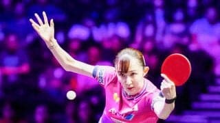 【卓球】早田ひな、危なげなく初戦突破…香港選手に３－１　２カ月連続国際大会Ｖと上り調子