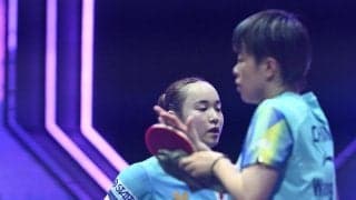 伊藤美誠が１回戦敗退　中国・王芸迪に第１Ｇ奪うも逆転負け