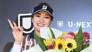 全英Ｖ桑木志帆に安住アナ「すらーっとされていて。足首とかものすごく細くて」　ヴィトンのピアス＆個性的ネイルで登場→「結構、珍しいと思います」