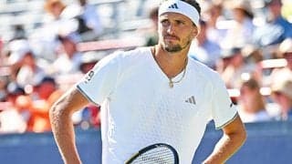  ズベレフ まさかの逆転負けで初戦敗退 