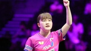 【卓球】今季世界ツアー４勝の大藤沙月、３-１で初戦突破…ＷＴＴチャンピオンズ横浜
