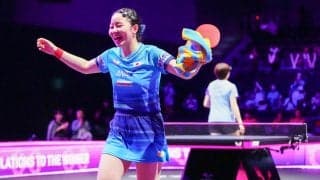【卓球】張本美和「中断には慣れてきた」メディカルTOにも動じず２戦連続逆転で８強