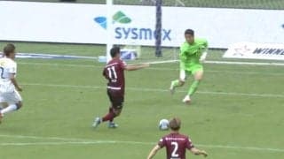 「めっちゃ速い」鹿島の守護神・早川友基、爆速スピード→“鉄壁ブロック”「コースがない」「点が入る気がしない」驚異の判断力と飛び出しでビッグセーブ