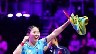 【卓球】張本美和が大逆転８強「中断されることに慣れてきた」中国選手との一戦で光った集中力