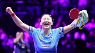 【卓球】張本美和「ちょっと慣れてきた」相手のメディカルタイムアウト要求、カード２枚で中断も動揺なし　冷静さで中国の新鋭に大逆転勝ち