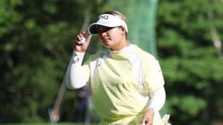 首位タイ発進の鈴木愛「優勝争いがしたい」大会前に熊本の被災地へ1000万円の救援金贈る