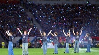 Ｔｒａｖｉｓ　Ｊａｐａｎに国立が熱狂…Ｊリーグ開幕戦のハーフタイムに登場、ライブパフォーマンスで魅了