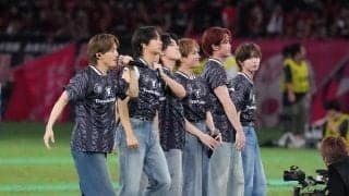 Travis Japan、歴史的なJ1開幕戦でハーフタイムショー「僕らが届けたい応援」