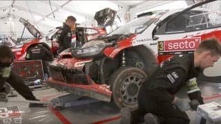 世界一のラリー車が大破も…“たった30分で”完全修復 ドライバーも凄技に脱帽「素晴らしい仕事をしてくれた」