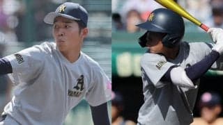 打って、走って、投げて！青森山田の背番号1が1番打者で攻撃をけん引し、マウンドで1点差を守り切った【26年夏甲子園】