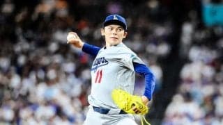 佐々木朗希が６回２失点　自身３連勝の６勝目ならず　右足にアクシデントも続投して踏ん張る　ロバーツ監督がマウンドに駆けつけるシーンも