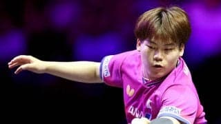 【卓球】１９歳・松島輝空、逆転勝利４強入り　４－８から７連続得点で試合を決め絶叫「激戦で勝つことができた」世界９位の韓国選手に苦しみながらもフルゲーム激闘制す…ＷＴＴチャンピオンズ横浜　